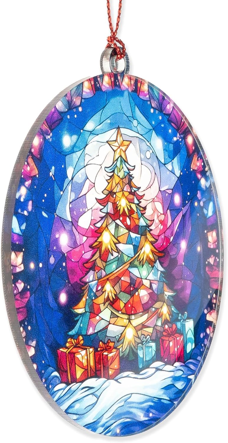 NELXI Tree of Life Gifts for Women, Christmas Ornaments 2025, Decorative Hanging Ornaments, Unique Tree of Life Christmas Decoration, Beautiful Holiday Ornament for Tree, Gift Idea for Women, Home Décor - Image 4